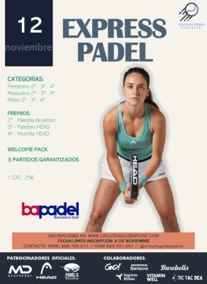 poster del torneo EXPRESS CIRCUITO GOLDEN POINT