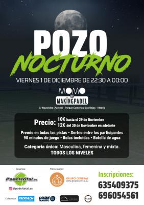 poster del torneo POZO NOCTURNO