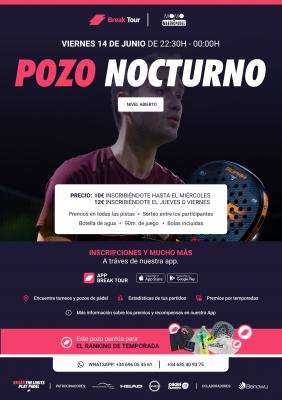 poster del torneo POZO NOCTURNO MOMO BY MAKING PADEL