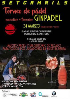 poster del torneo TORNEO GINPADEL