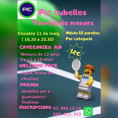 poster torneo TORNEIG DE MENORS