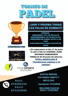 poster del torneo TORNEO MASCULINO B BET4PADEL