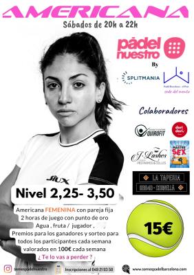 cartel del torneo