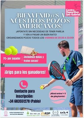 poster torneo POZO AMERICANO