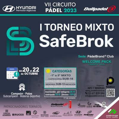 poster del torneo TORNEO MIXTO SAFEBROK EUROPE