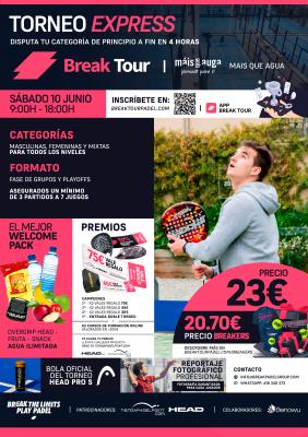 poster del torneo TORNEO 01 CIRCUITO MAIS QUE AUGA BY BREAK TOUR