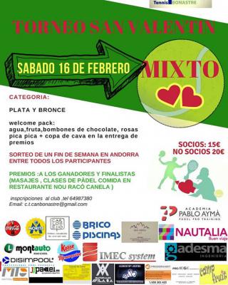 poster del torneo TORNEO SAN VALENTIN