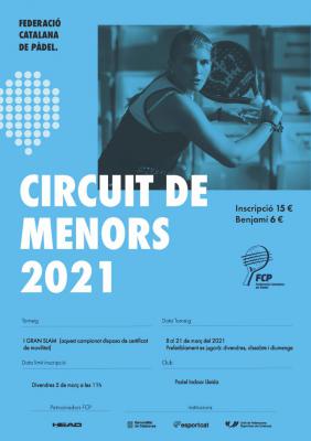 poster del torneo CIRCUIT DE MENORS