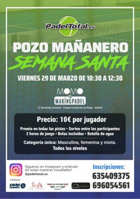 poster del torneo POZO MAÑANERO VIERNES SANTO