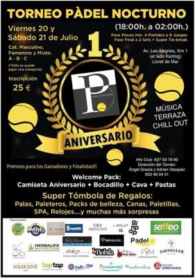 cartel del torneo