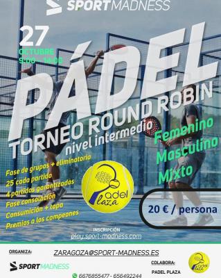 poster del torneo TORNEO ROUND ROBIN NIVEL INTERMEDIO