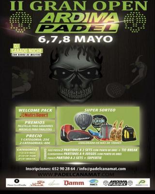 poster del torneo II GRAN OPEN ARDIMA