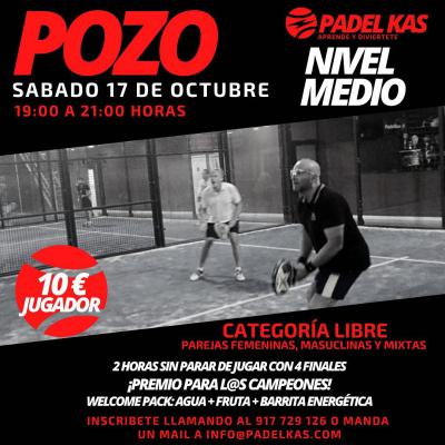 poster del torneo POZO NIVEL MEDIO