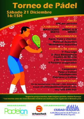 poster del torneo TORNEO NAVIDEÑO