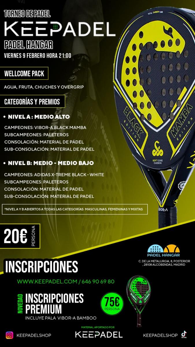 cartel del torneo