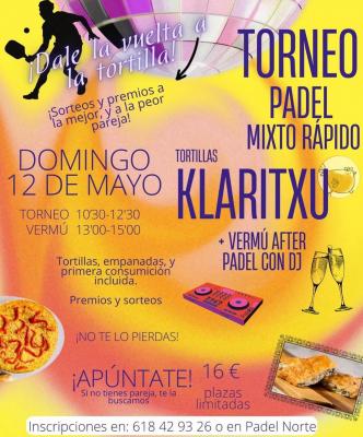 poster torneo TORNEO MIXTO RÁPIDO