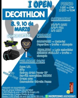 poster del torneo I TORNEO DECATHLON