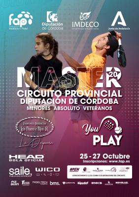 poster del torneo MASTER PROVINCIAL CORDOBA - ABSOLUTO