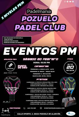 poster del torneo TORNEO PADELMANIA