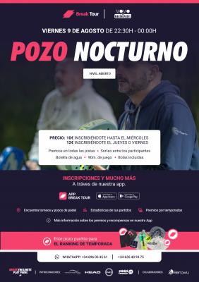 poster del torneo POZO NOCTURNO MOMO BY MAKING PADEL