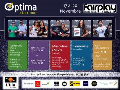 poster del torneo TORNEO  FAIRPLAY PADEL CLUB