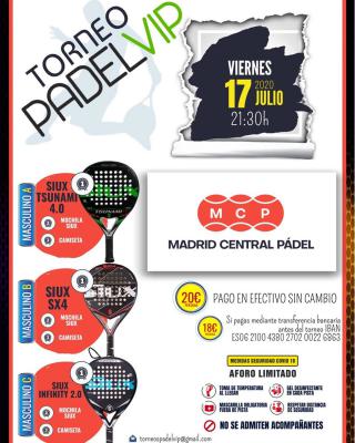 poster del torneo TORNEO PADELVIP