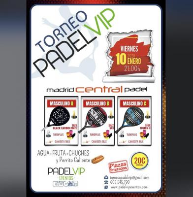 poster del torneo TORNEO PADELVIP