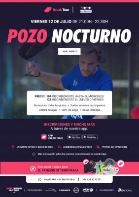 poster del torneo POZO NOCTURNO MOMO BY MAKING PADEL