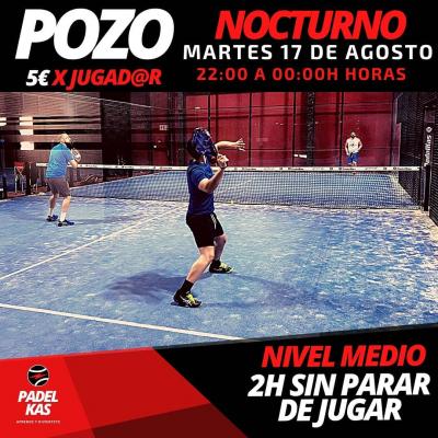 poster del torneo POZO NOCTURNO