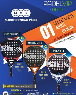 poster del torneo TORNEO PADELVIP