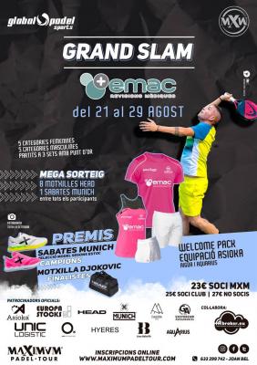 poster del torneo GRAND SLAM EMAC