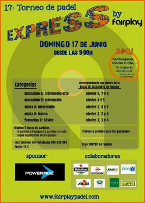 poster del torneo 17º TORNEO EXPRESS by FAIRPLAY