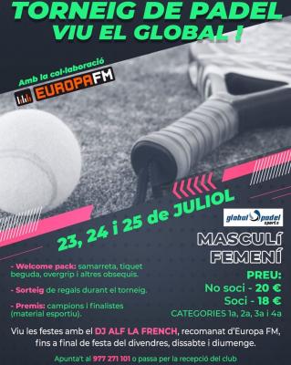 cartel del torneo