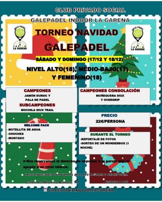 poster del torneo TORNEO DE NAVIDAD