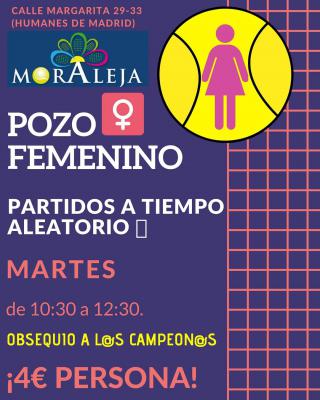 poster del torneo POZO FEMENINO