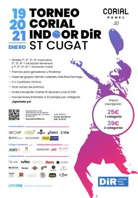 poster del torneo CORIAL PADEL