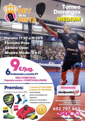 poster del torneo TORNEO REY DE LA PISTA