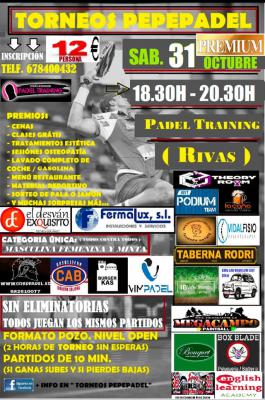 poster del torneo TORNEO PEPEPADEL