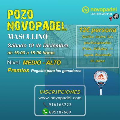 poster del torneo POZO MASCULINO