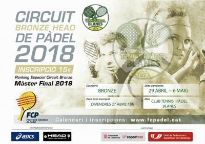 poster del torneo CIRCUIT BRONZE HEAD 2018