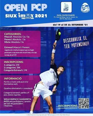 poster del torneo OPEN PCP SIUX IPT ‘21