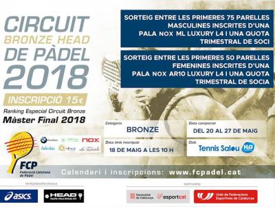 poster del torneo CIRCUIT BRONZE HEAD 2018