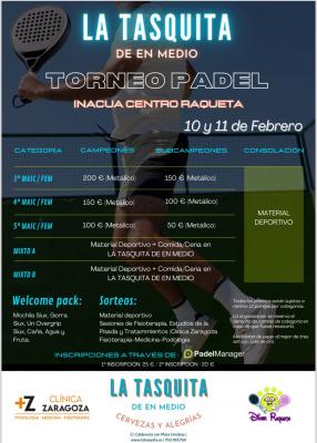 poster del torneo TORNEO LA TASQUITA DE EN MEDIO