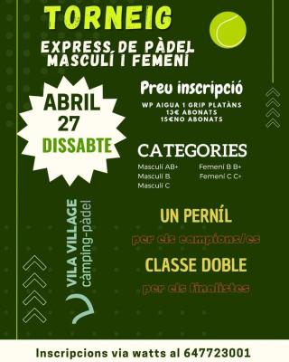 poster torneo TORNEIG EXPRESS