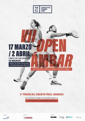 poster del torneo VII OPEN AMBAR