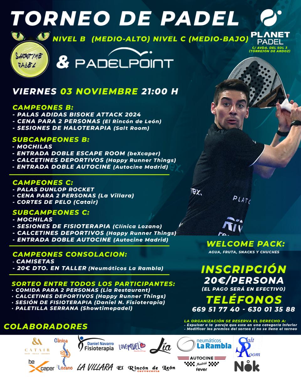 cartel del torneo