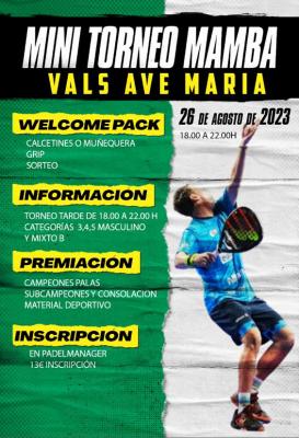 poster del torneo TORNEO EXPRESS FIN DE VERANO