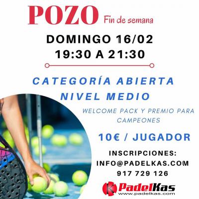 poster del torneo POZO FIN DE SEMANA