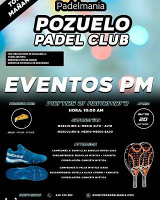 poster del torneo TORNEO MAÑANERO PADELMANIA