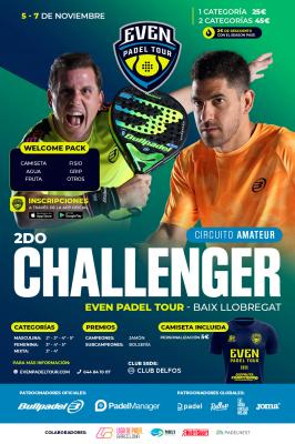 poster del torneo 2DO CHALLENGER EPT BAIX LLOBREGAT